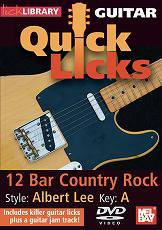 Quick Licks@ALBERT LEE: 12 Bar Country Rock, A