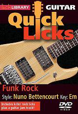 Quick Licks@NUNO BETTENCOURT: Funk Rock, Em