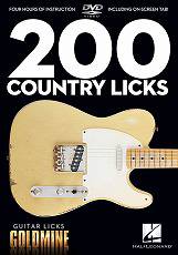 200 Country Licks - Guitar Licks Goldmine DVD